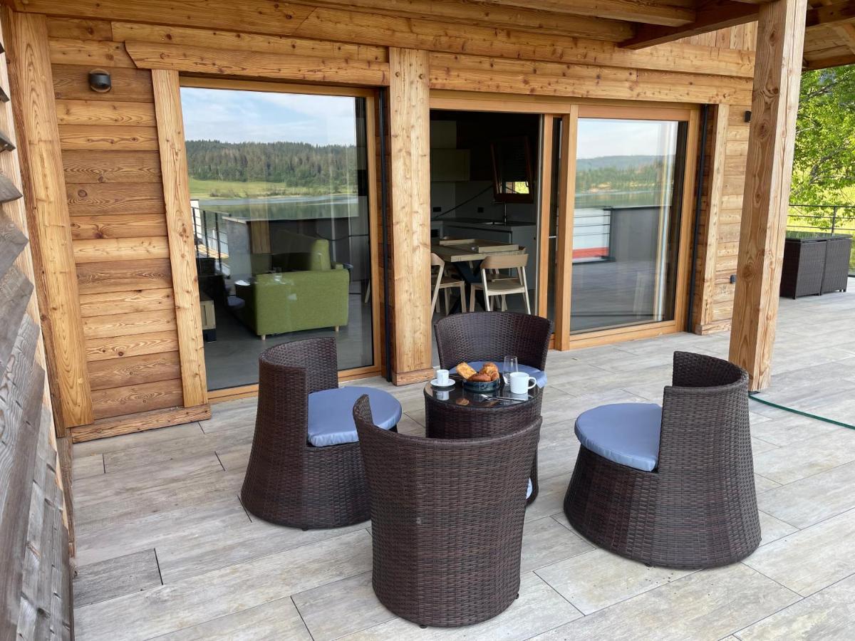 Chalets Coeur Du Lac Малбюисон Екстериор снимка