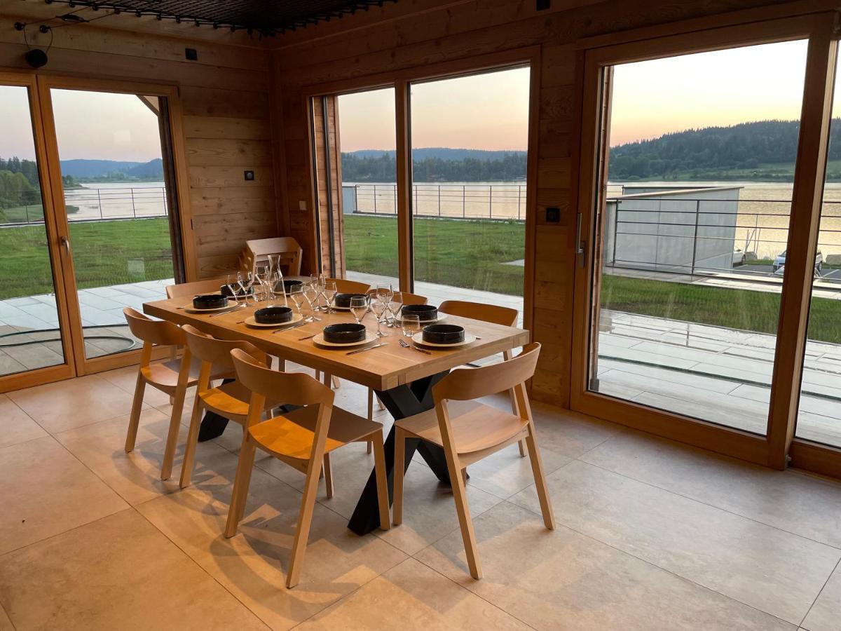 Chalets Coeur Du Lac Малбюисон Екстериор снимка