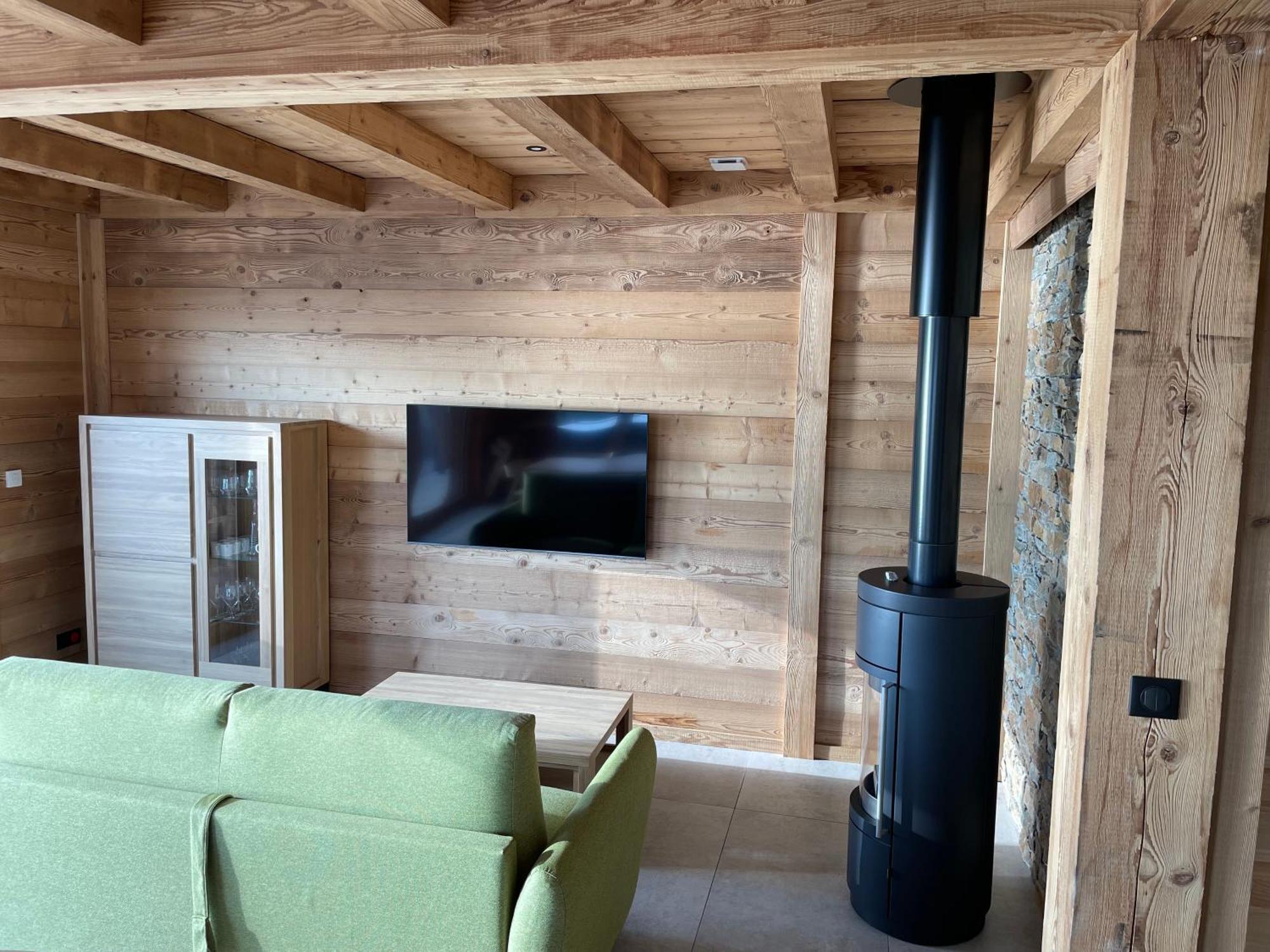 Chalets Coeur Du Lac Малбюисон Екстериор снимка