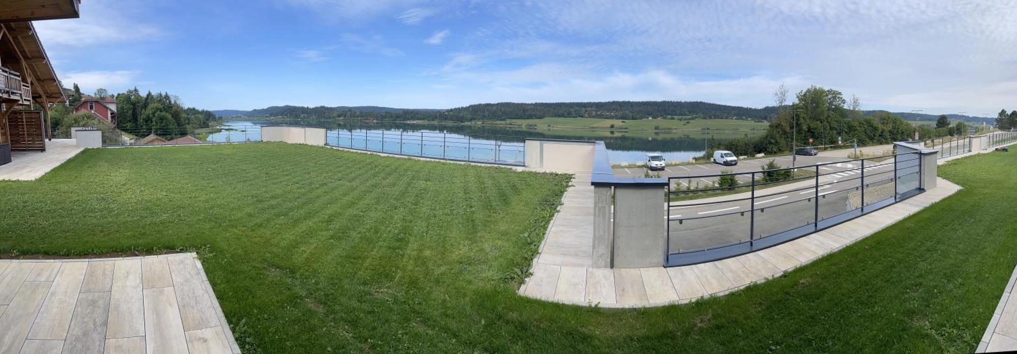 Chalets Coeur Du Lac Малбюисон Екстериор снимка