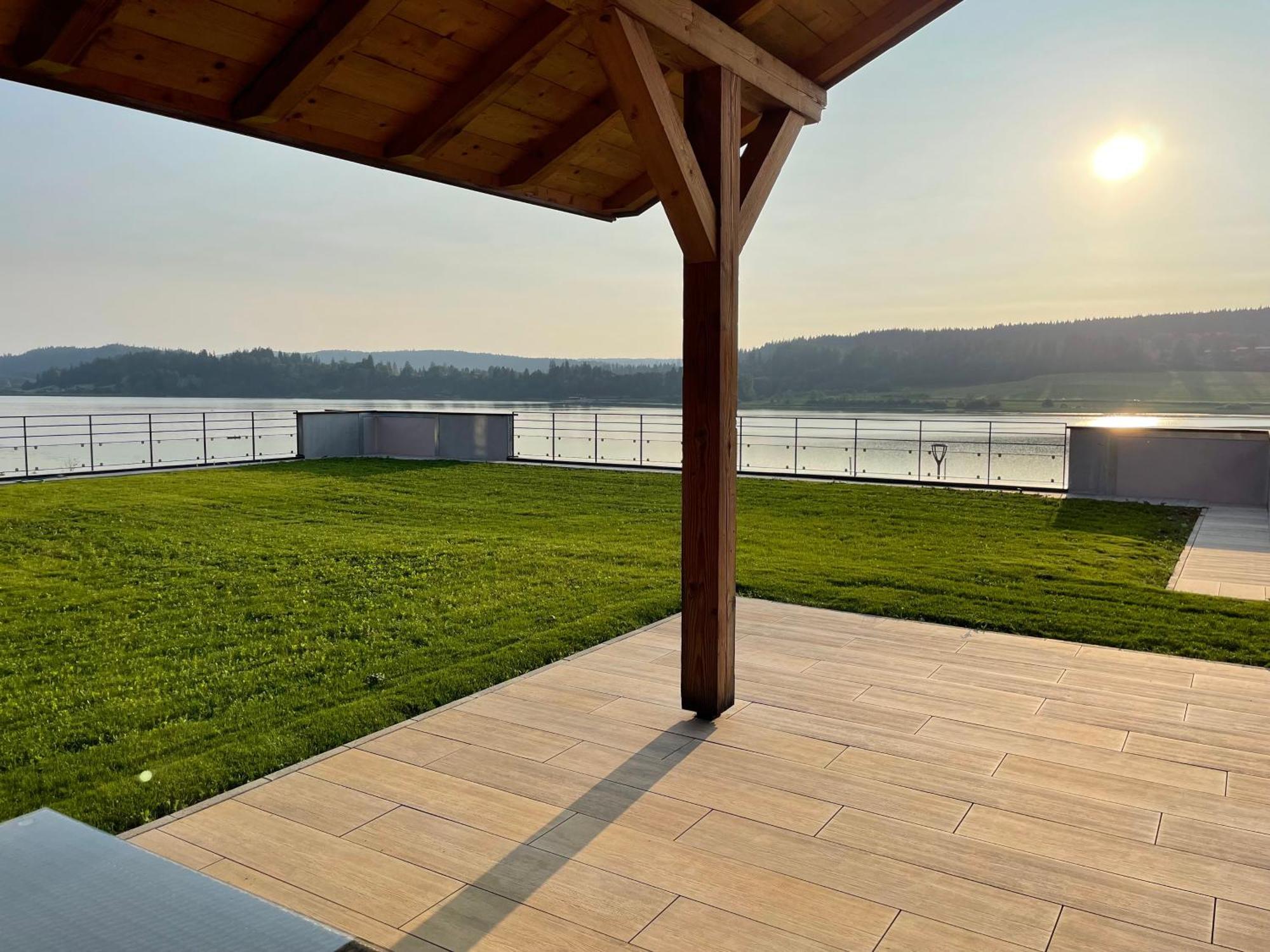 Chalets Coeur Du Lac Малбюисон Екстериор снимка